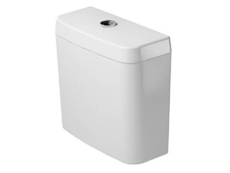 Сливной бачок Duravit D-Code 385х170х375 мм белый 0940100004