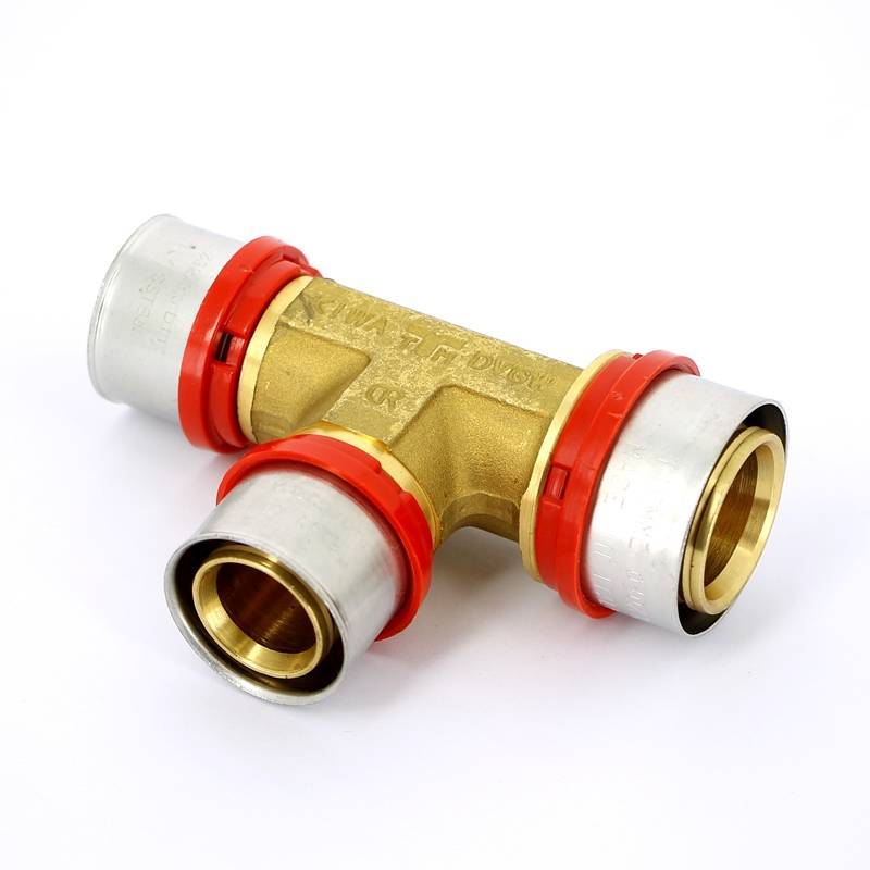 Тройник пресс Tiemme 40x32x32 мм 1650128