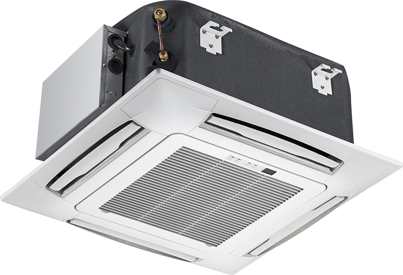 Кассетный внутренний блок мульти-сплит системы TCL TQCM-12HRID/FM-Q4 с панелью TQCM-12HRID/FM-Q4