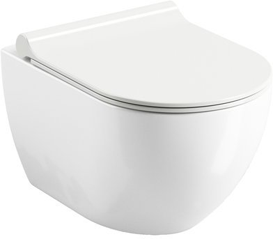 Унитаз подвесной RAVAK Uni Chrome RimOFF безободковый белый X01535