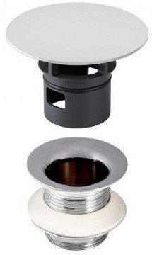 Сливной клапан Geberit со свободным стоком L=5 см глянцевый хром 152.050.21.1