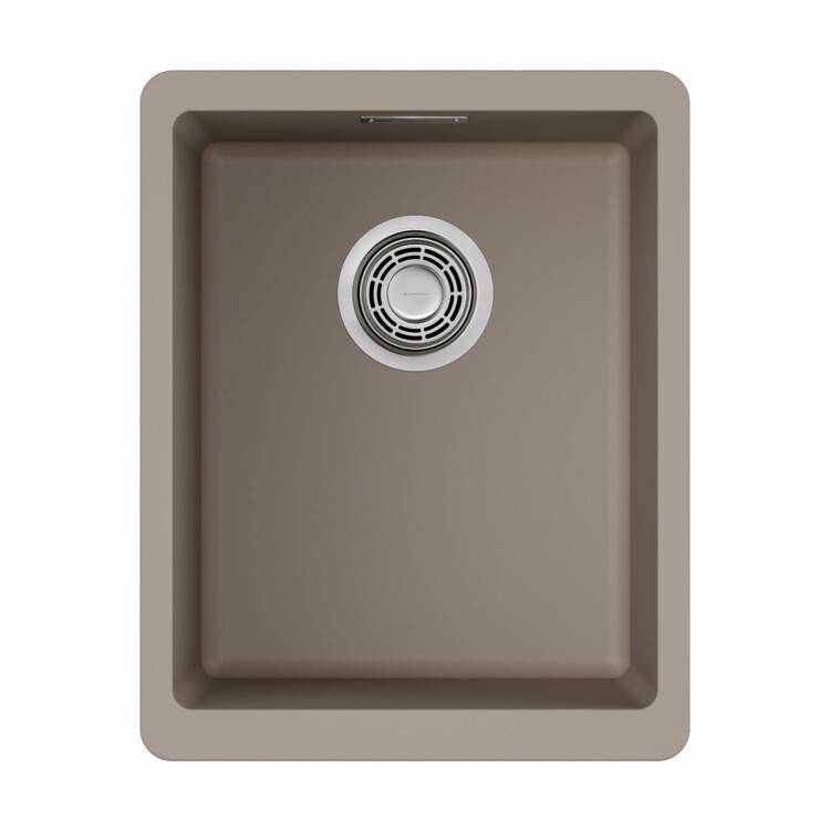 Мойка кухонная OMOIKIRI Kata 34-U под столешницу 340х420 мм бежевый 4993420