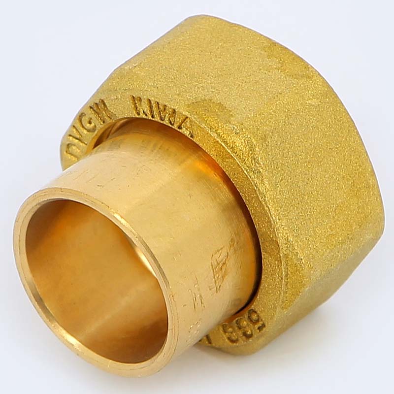 Разъемное соединение Viega 94340G пайка — внутренняя резьба с коническим уплотнением 18х3/4 109295