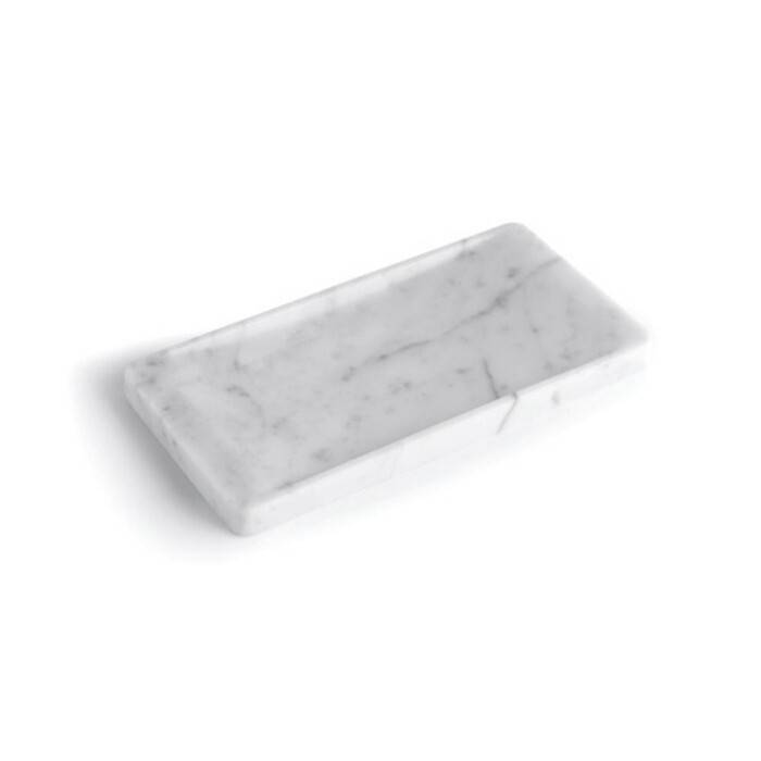 Лоток настольный вогнутый Bertocci Carrarino 240х120х20 мм carrara 12447050000