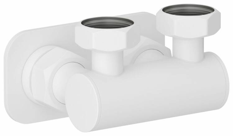 Модуль угловой Сунержа EU50 для отопительных приборов белый матовый 3015383434