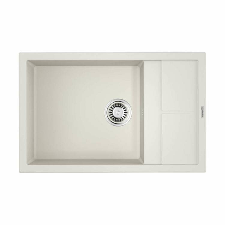 Мойка кухонная OMOIKIRI Sumi 78-U/IF 780x500 мм белый 4993722