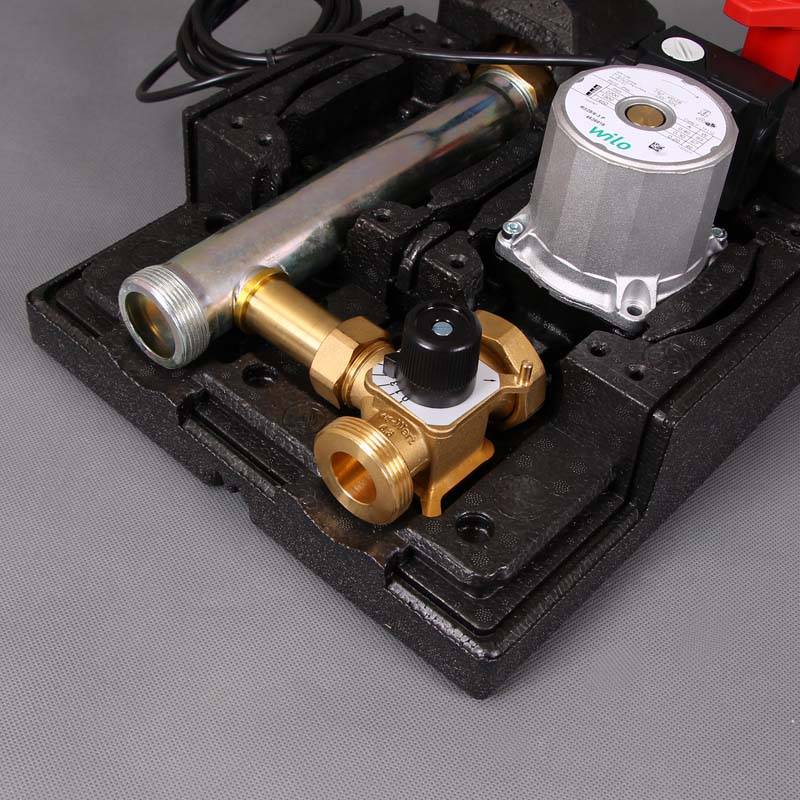 Насосно-смесительный модуль Watts PASM25 с насосом и 3-ходовым клапаном без сервопривода 10026636