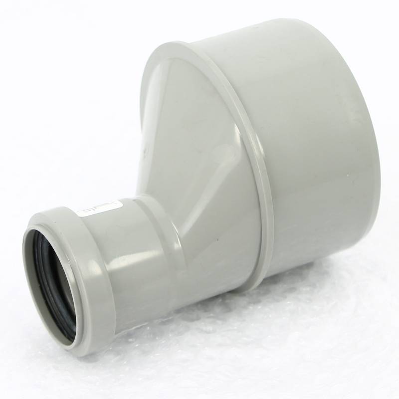 Редукция канализационная Ostendorf HT HTR 110/50 мм эксцентрическая 115720