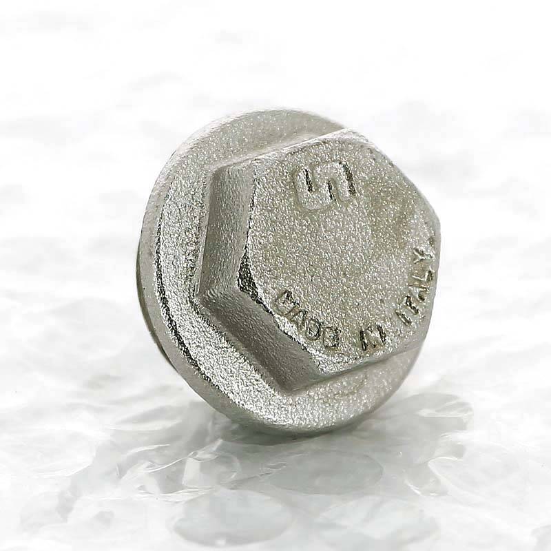 Заглушка никелированная Uni-Fitt 1/2 наружная резьба 608N2000