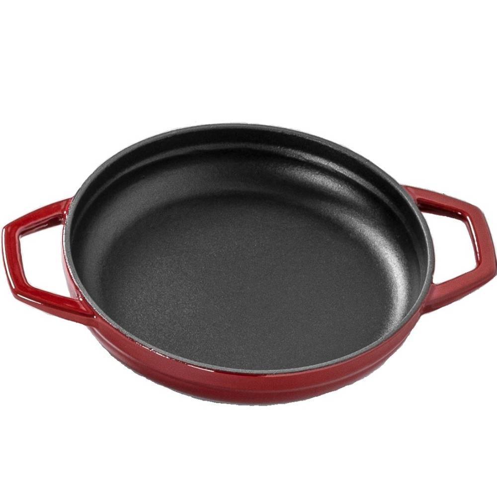 Сковорода с двумя ручками Hascevher KTV 22 см Red A625522