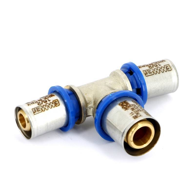 Тройник пресс EMMETI 16х20х16 мм 28101396