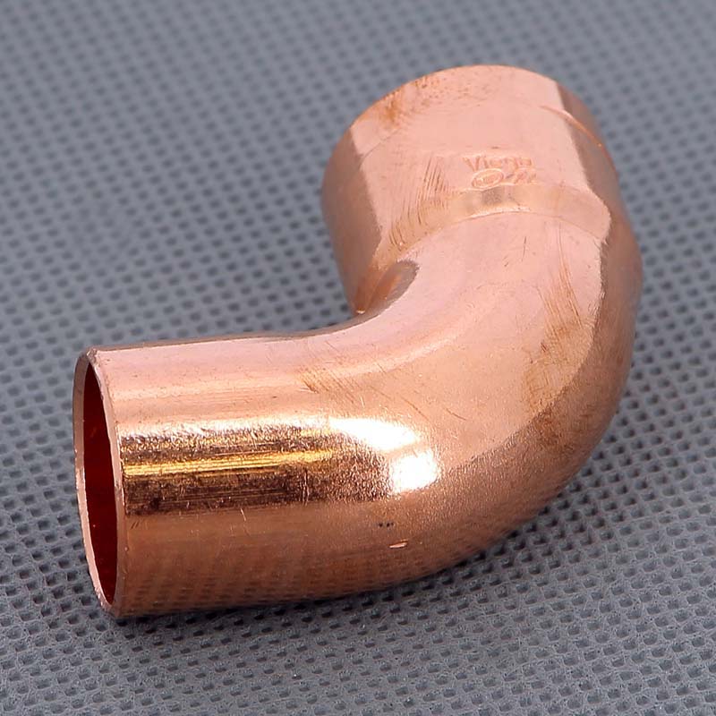 Угол медный 90 градусов однораструбный под пайку Viega 22 мм 100933