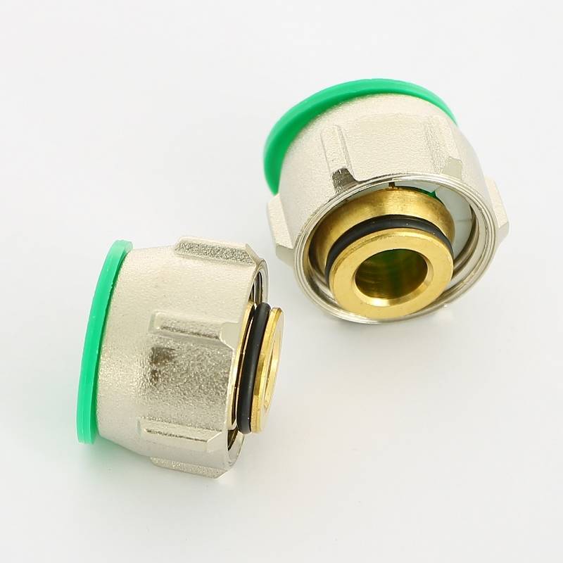 Соединитель обжимной Simplex 20x2.8 мм - 3/4 EK для полиэтиленовых труб (комплект 2 шт) F11417