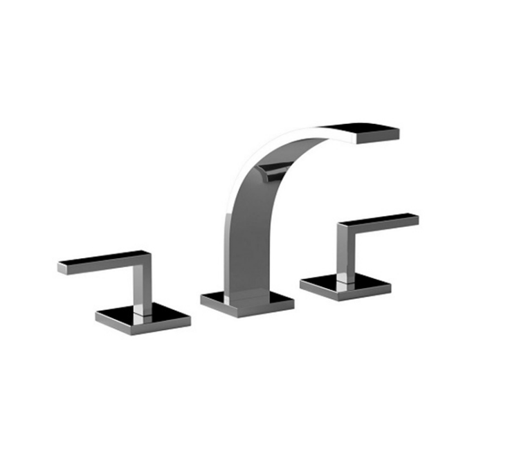 Смеситель для раковины Cisal Croisette настенный хром CS00102121