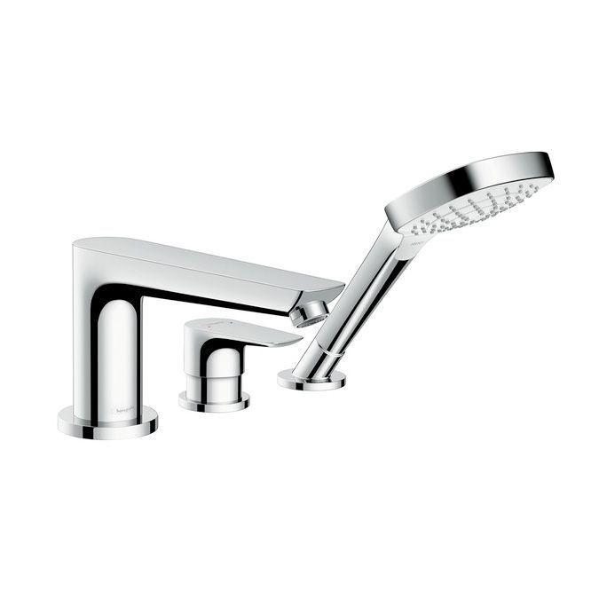 Смеситель на борт ванны Hansgrohe Talis E на 3 отверстия хром 71730000