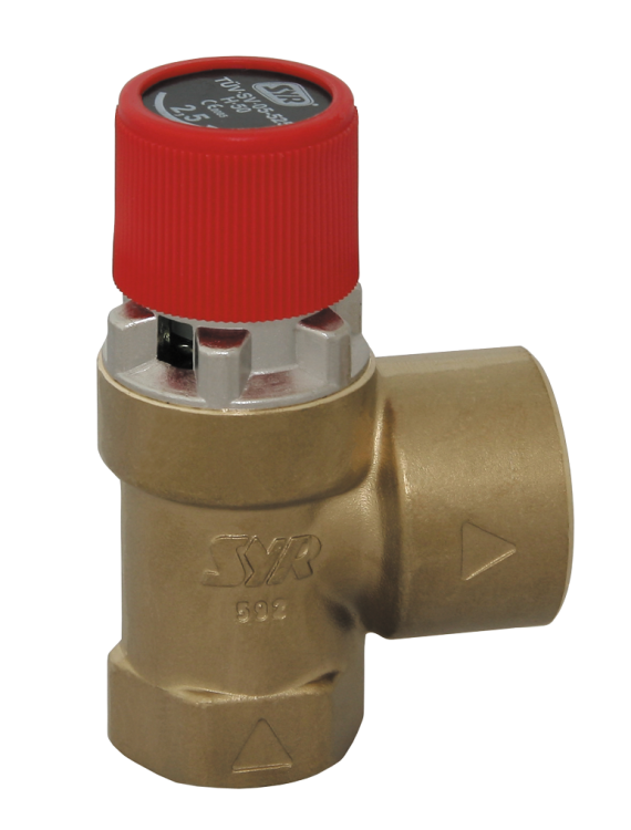 Клапан предохранительный Hoger 1915 1/2 ВВ 0.5-10 бар латунь 191515001