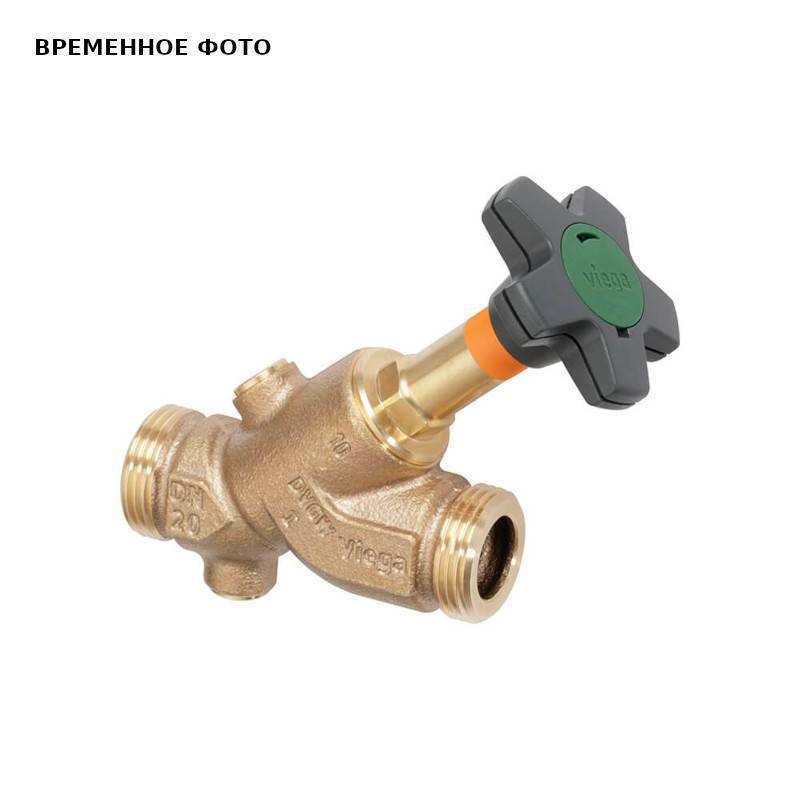 Наклонный вентиль Viega Easytop полнопроходной DN20 756949