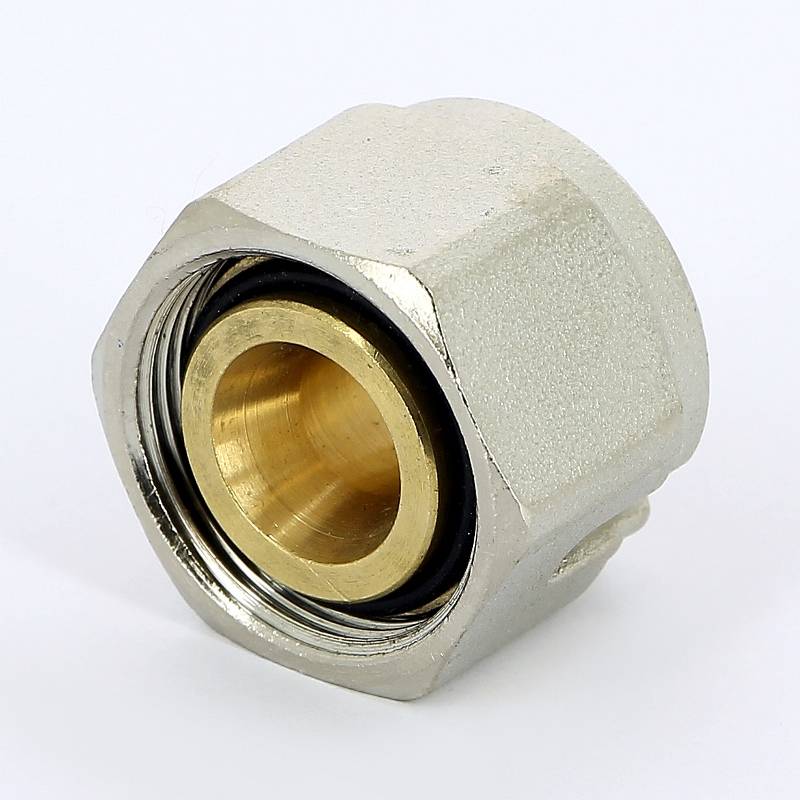 Соединитель для PEX-трубы обжимной Emmeti 16x2.0 M24x19 28100334