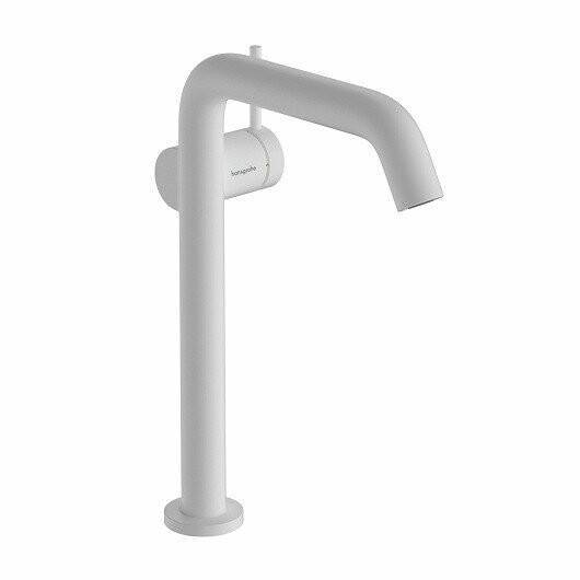 Смеситель для раковины Hansgrohe Tecturis S 240 Fine CoolStart EcoSmart+ белый матовый 73370700