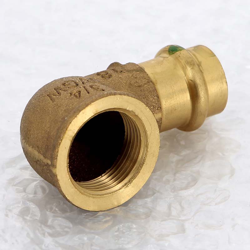 Угол 90° пресс-В бронзовый Viega Sanpress 18х3/4 298227