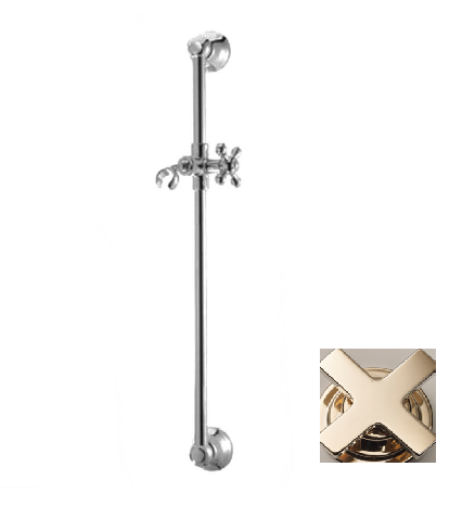 Штанга для душа Nicolazzi Nuova Brenta 545 мм English Gold 8072GF01