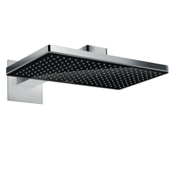 Верхний душ Hansgrohe Rainmaker Select 460 3jet 460x300 мм черный/хром 24003600