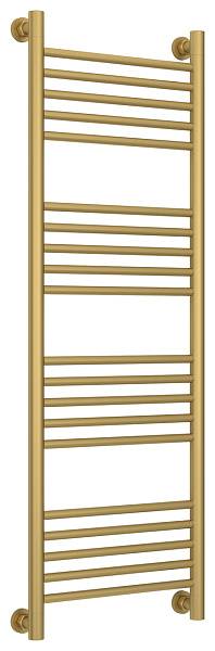 Полотенцесушитель водяной Сунержа Богема+ прямая 400x1200 мм матовое золото 032-0220-1240