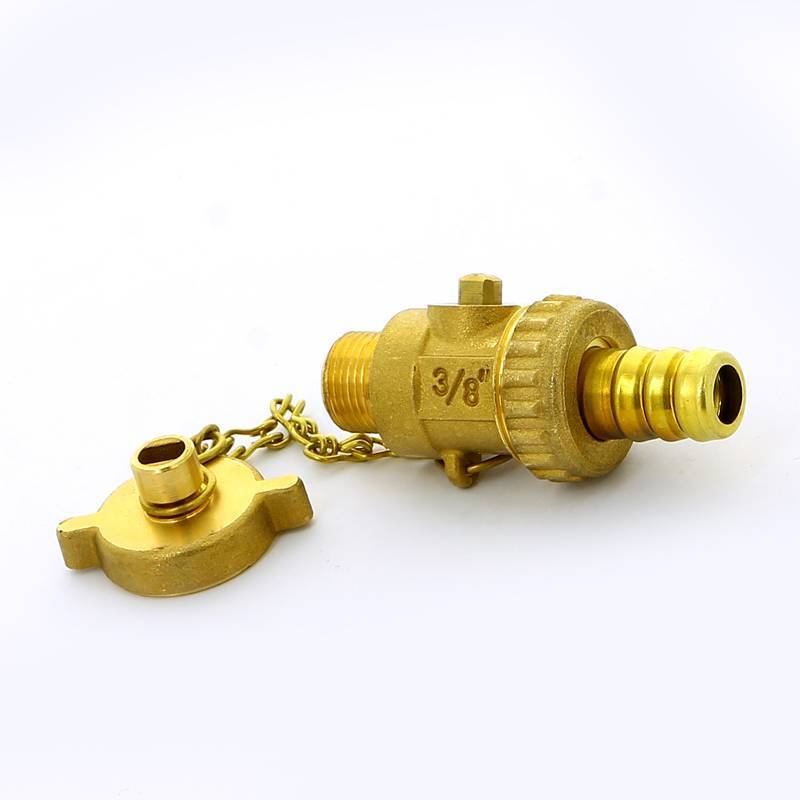 Кран шаровой сливной Itap 139 со штуцером и маховиком 3/8 1390038