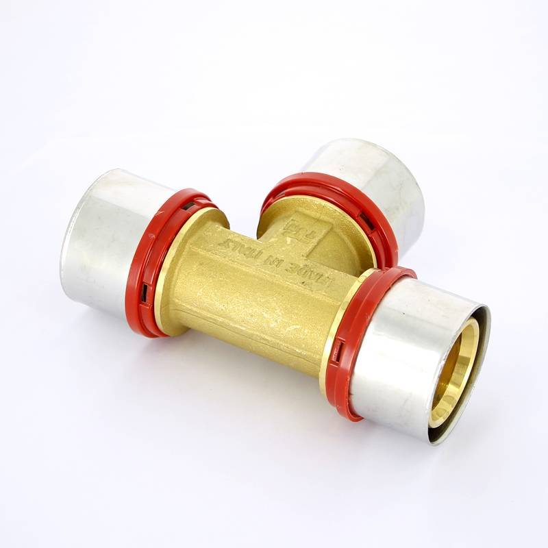 Тройник пресс Tiemme 50 мм 1650108