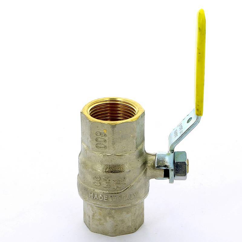 Кран шаровой для газа F.I.V. FUTURGAS 3/4 ВВ рычаг 80010034