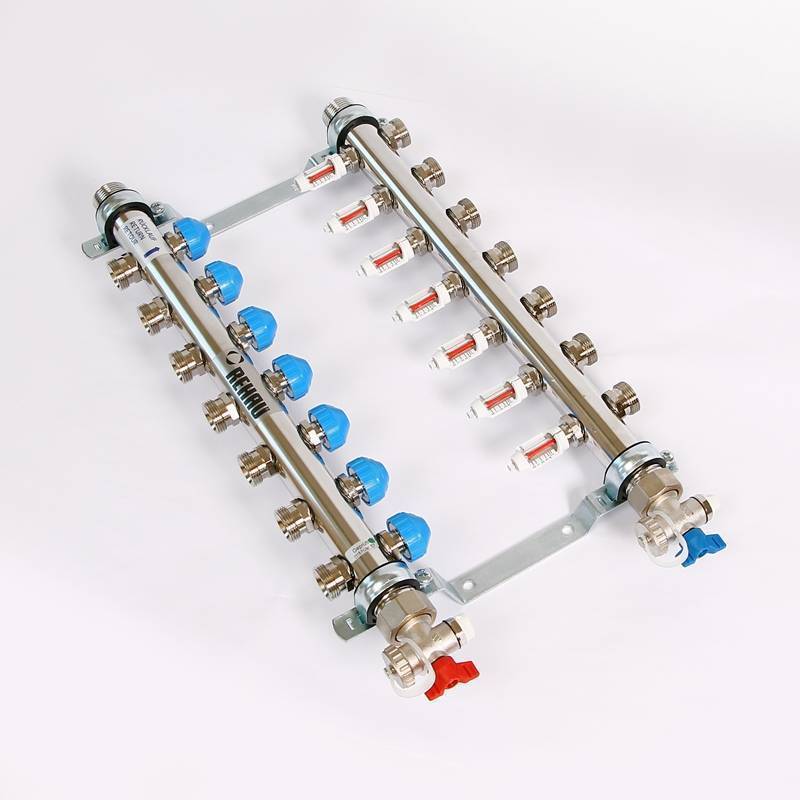 Коллекторная группа REHAU HKV-D 1 x 3/4 7 выходов 208071