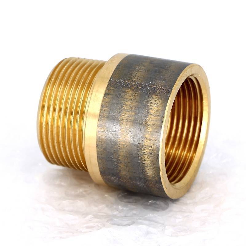 Удлинитель резьбовой НВ бронзовый Viega 1 1/4 x 30 мм 440510