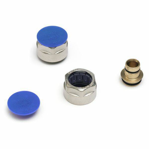 Резьбозажимное соединение REHAU 3/4 x 20 x 2.8 мм Eurocone для труб RAUTITAN flex/pink 12663621003