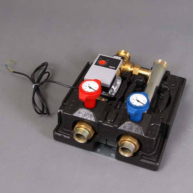 Насосно-смесительный модуль Watts HKF 8180 с энергоэффективным насосом и 3-ходовым термостатическим клапаном 10027335