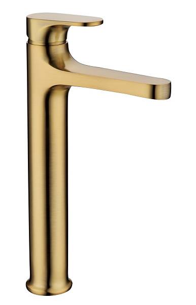 Смеситель для раковины высокий Boheme Spectre бронза 452-BR