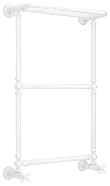 Полотенцесушитель водяной Сунержа Ренессанс 500x860 мм белый 12-0281-8650
