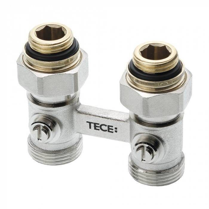 Узел нижнего подключения радиатора TECE проходной 3/4 Eurocone x 1/2 HP 8740437