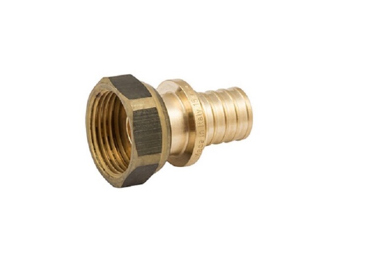 Переходник с накидной гайкой ELSEN Monolit 20x3/4 Евроконус латунь EFA132034BEK