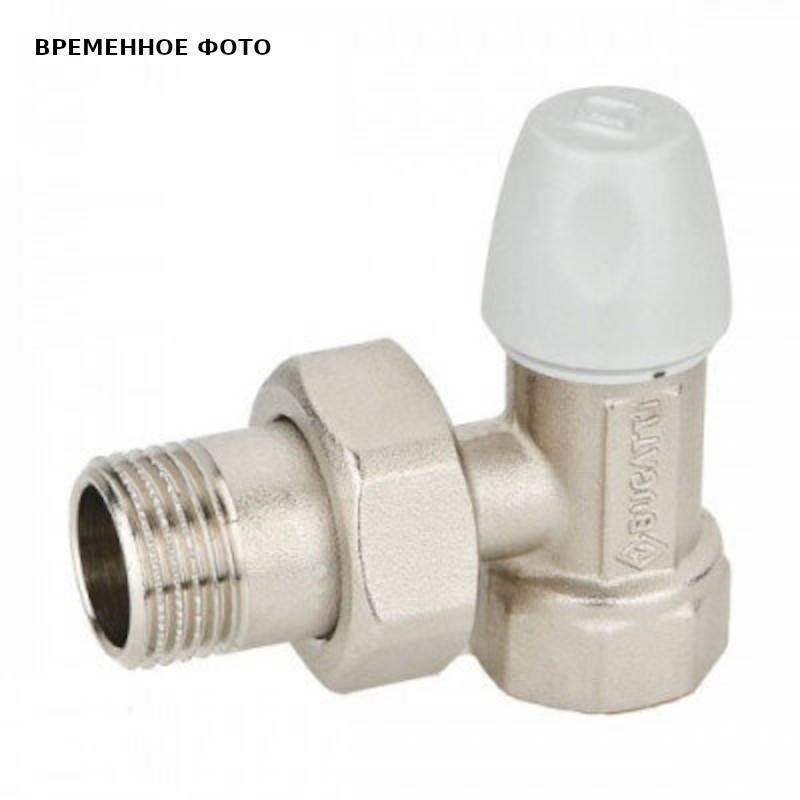 Вентиль обратный угловой General Fittings Dallas 8807 3/4 НВ с разъёмным соединением 88070005