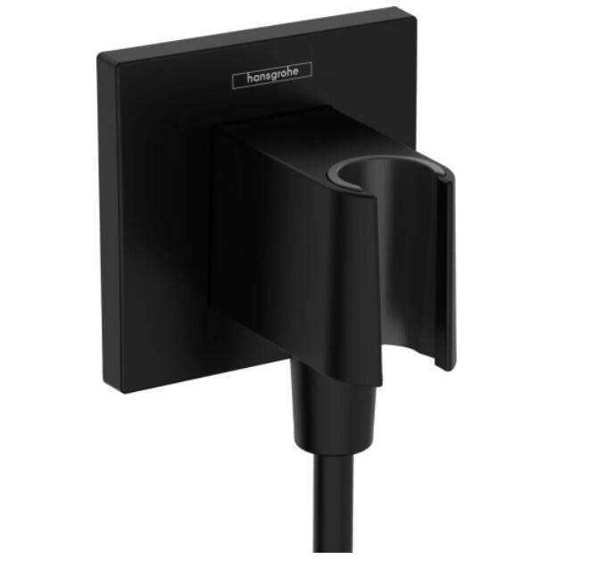 Шланговое подсоединение hansgrohe FixFit E матовый черный 26889670