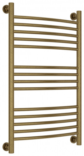 Полотенцесушитель водяной Сунержа Богема выгнутая 800x500 мм состаренная бронза 05-0221-8050