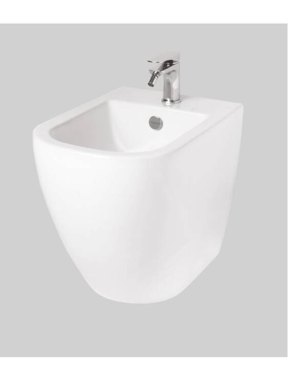 Биде напольное Artceram Faster 370x530x425 мм белый глянцевый FSB0020100