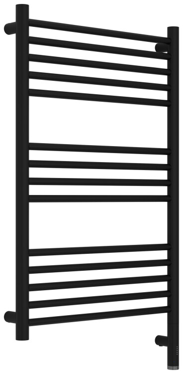 Полотенцесушитель электрический Сунержа Богема 3.1 прямая 500x800 мм МЭМ нижнее справа черный матовый 3160058050
