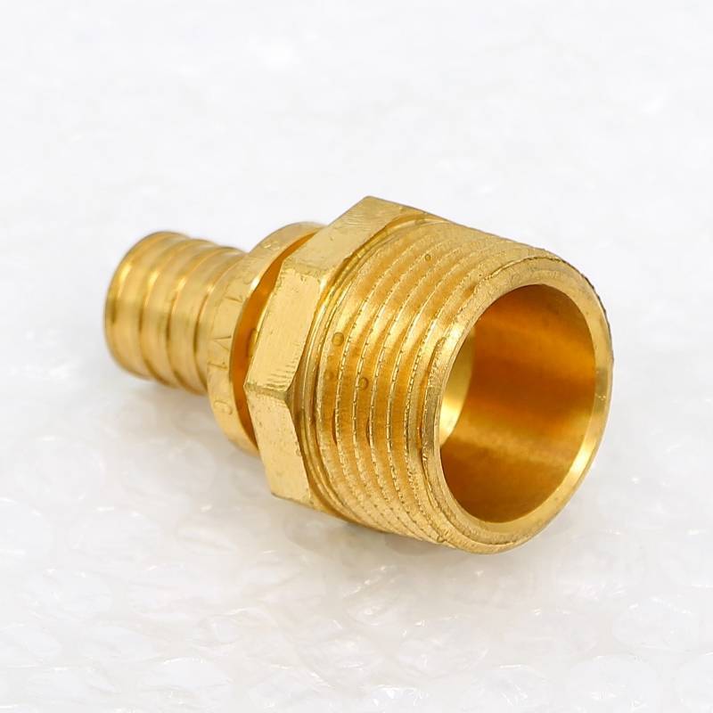 Муфта надвижная REHAU Rautitan RX+ 20х1 с наружной резьбой бронза 14563161001