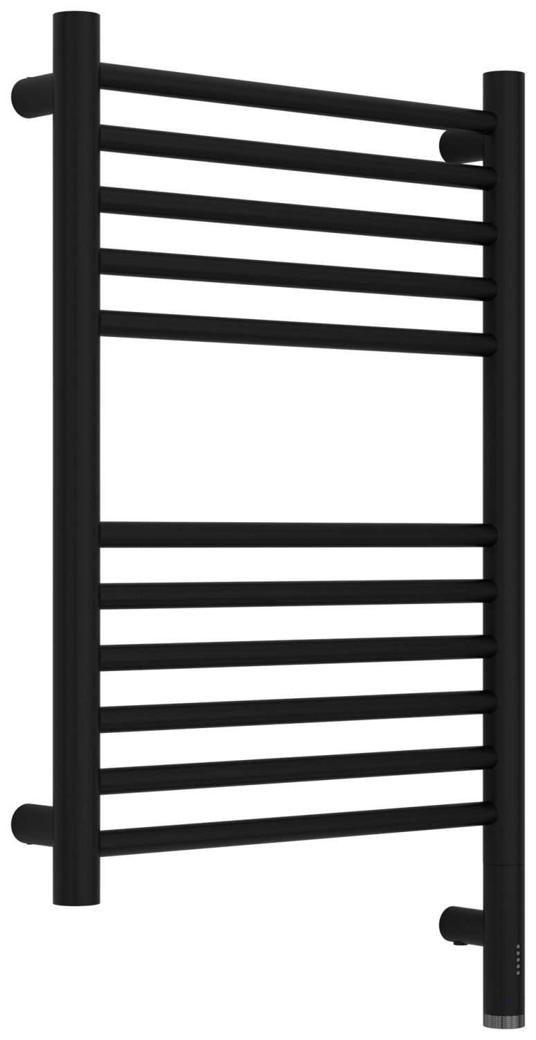 Полотенцесушитель электрический Сунержа Богема 3.1 прямая 40х60 см правое подключение черный матовый 31-6005-6040