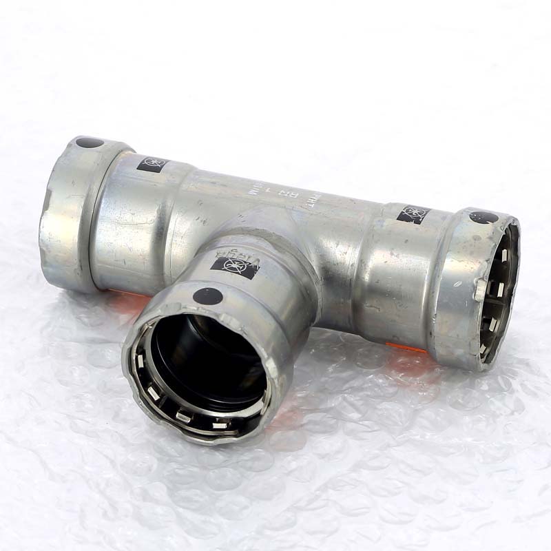 Тройник пресс Megapress Viega 1x1x1 699024