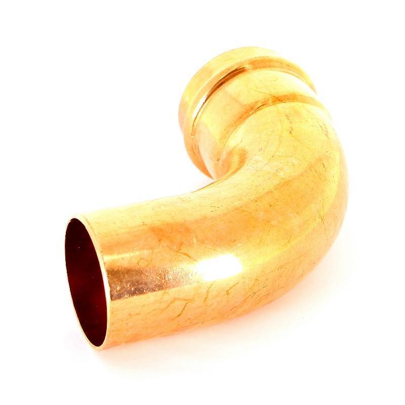 Угол-вставка 90° пресс IBP 54 мм медь P5001 05400000