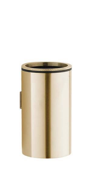 Стакан для ванной подвесной Boheme Uno золото матовое 10974-MG