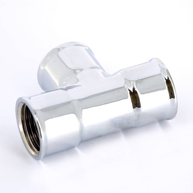 Тройник бронзовый Viega 3/4 ВР хромированный 111762