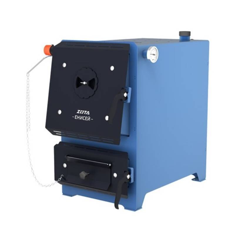 Котел твердотопливный ZOTA Енисей 23 с плитой 23 кВт EN4588140023